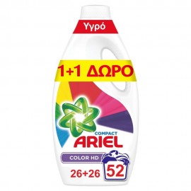 Ariel Υγρό Πλυντηρίου Ρούχων Color 26+26ΜΕΖ