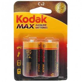 Kodak Max Αλακλικές Μπαταρίες C 2ΤΕΜ