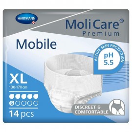 Molicare Premium Mobile Πάνα Βρακάκι Ενηλίκων XLarge 14TEM
