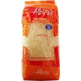 Αξιός Ρύζι Μπονέτ Parboiled Long Grain Ποιότητα Α' 1Kg 