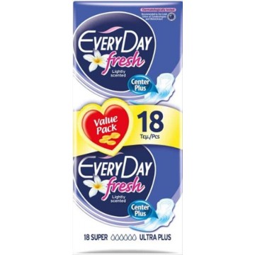 EveryDay Fresh Super Ultra Plus 18Τεμ