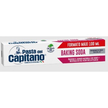 Pasta Del Capitano Οδοντόκρεμα Με Μαγειρκή Σόδα 100ml