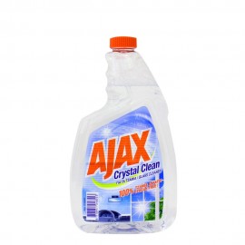 Ajax Crystal Clean Καθαριστικό Τζαμιών Ανταλλακτικό 750ml
