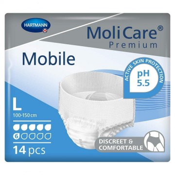 Molicare Premium Mobile Πάνα Βρακάκι Ενηλίκων Large 14TEM