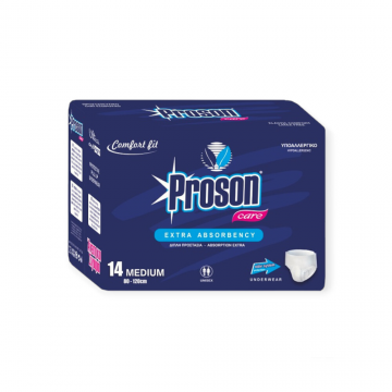Proson Care Πάνες Βρακάκι Ακράτειας Ενηλίκων Medium 14ΤΕΜ Proson Care Πάνες Βρακάκι Ακράτειας Ενηλίκων Medium 14ΤΕΜ