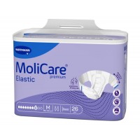 Hartmann Molicare Premium Elastic Πάνες Ακράτειας Νύχτας, 8 Σταγόνες Medium 26τεμ