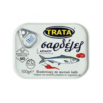Trata Σαρδέλες Αιγαίο Πικάντικες σε Φυτικό Λάδι 100gr