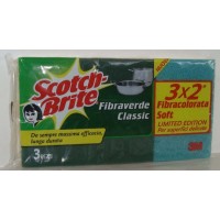 Scotch Brite Σφουγγάρι Πιάτων 2+1 Δώρο