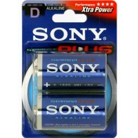 Sony Stamina Plus Alkaline Μπαταρίες D 2Τεμ